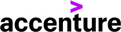 Логотип компании Accenture.