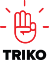 Логотип креативного агентства TRIKO